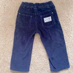 18m Petit Bateau Corduroy Toddler Pants